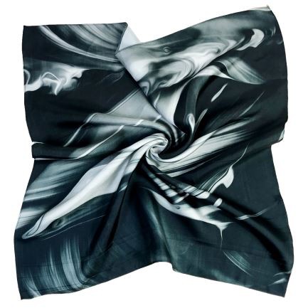 Creative Design Twill Silk Head Scarf