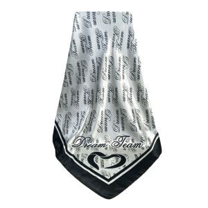 Polyester scarf for promotional event