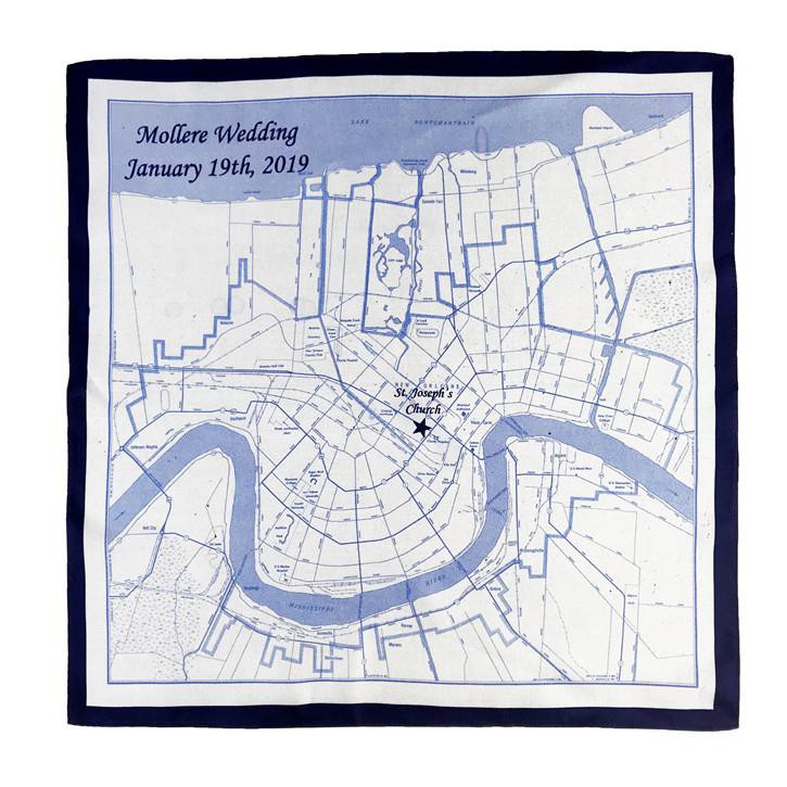 Map Scarf For Government