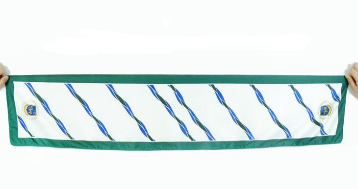 Columbia University Heat Transfer Printing Polyester Twill Scarves