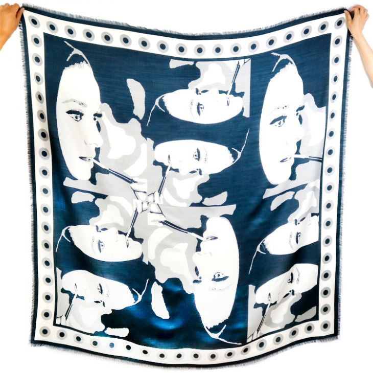 Silk Wool Shawl